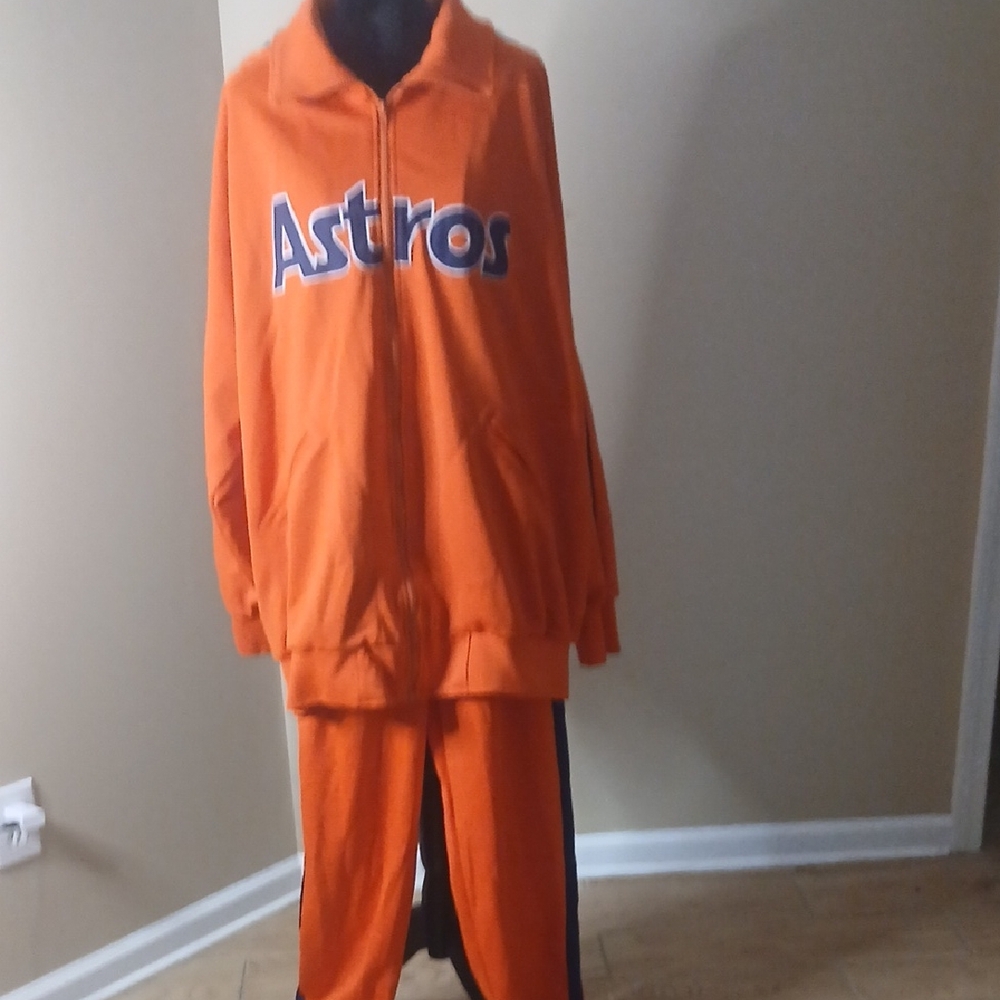 Collection B Orange and Black Tracksuit